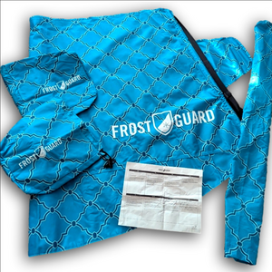 FrostGuard Vehicle Windshield Cover XL Blue/Gray